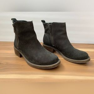 Lucky Brand Suede Ankle Boots